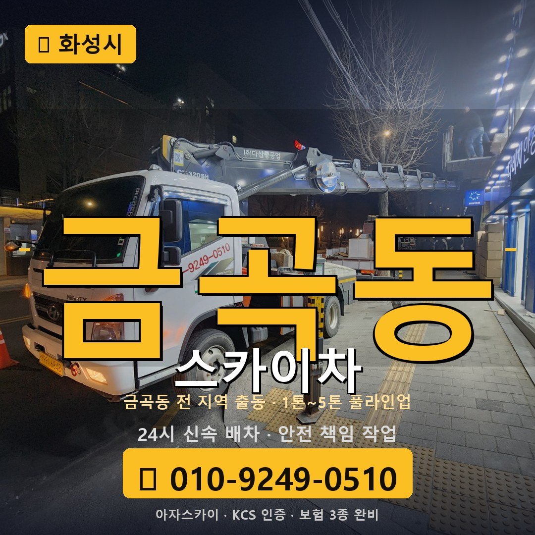 화성 금곡동 스카이차 - 아자스카이